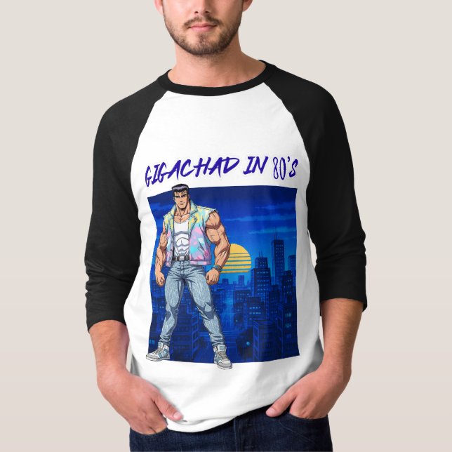 CAMISETA GIGACHAD IN 80S (Anverso)