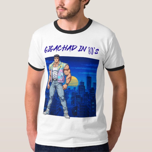 CAMISETA GIGACHAD IN 80S (Anverso)