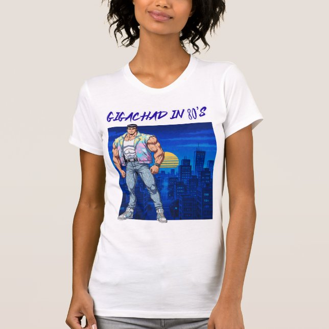 CAMISETA GIGACHAD IN 80S (Anverso)