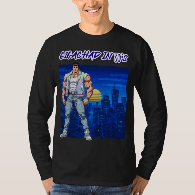 CAMISETA GIGACHAD IN 80S (Anverso)