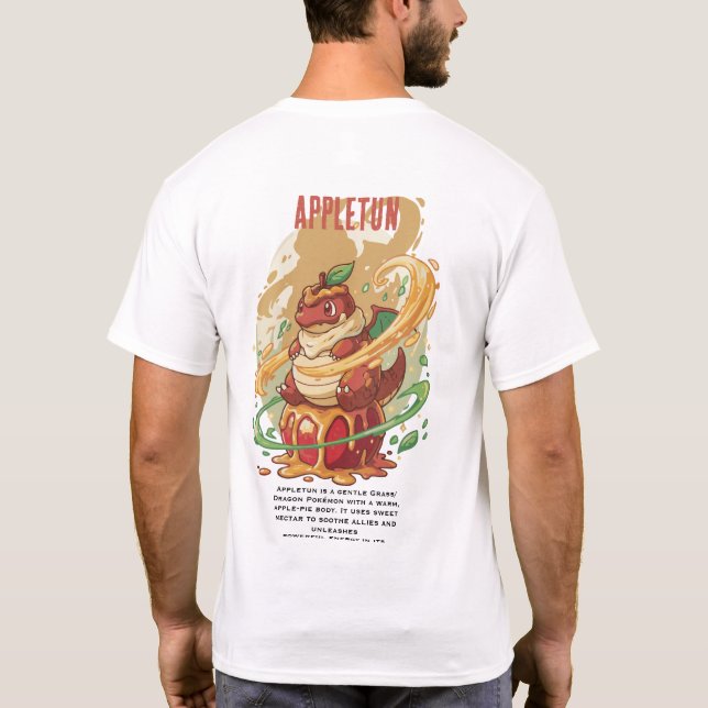 Camiseta Gigantamax Apple Dragon (Reverso)