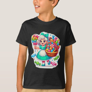 Camiseta Gigante Candy Land Game Crew Candy Land Costumbres