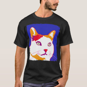 Camiseta Gigante de amante del gato turco Van Art 1