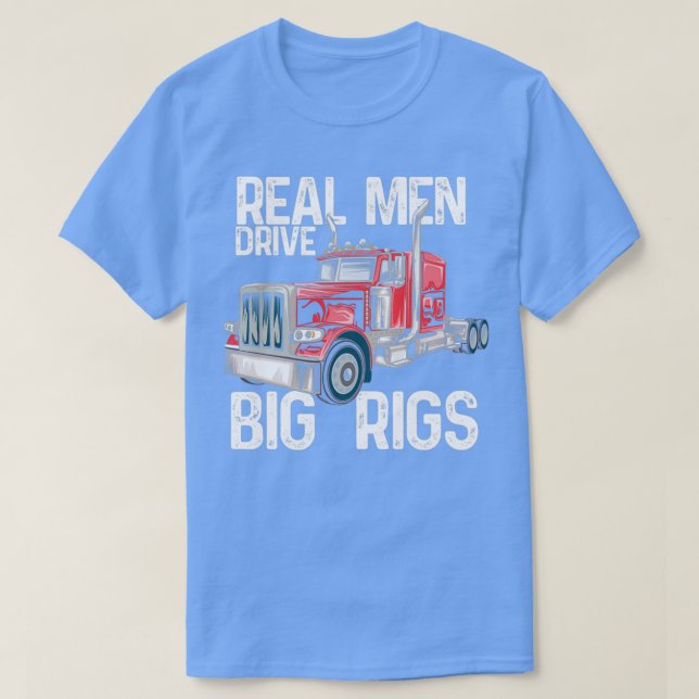 Camiseta Gigante de camiones Big Rig Semi (Diseño del anverso)