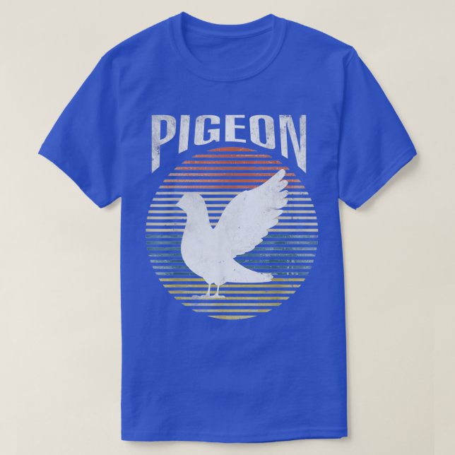 Camiseta Gigante de Carreras de pichón para criadores de pi (Diseño del anverso)