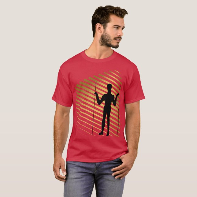 Camiseta Gigante de hombre largo - Geoglifos de la Tierra (Anverso completo)
