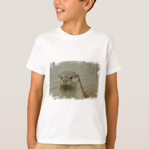 Camiseta gigante de la juventud de la nutria de