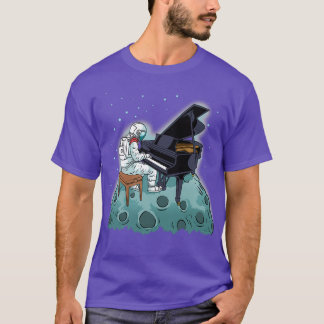 Camiseta Gigante de piano de regalo de pianista música astr
