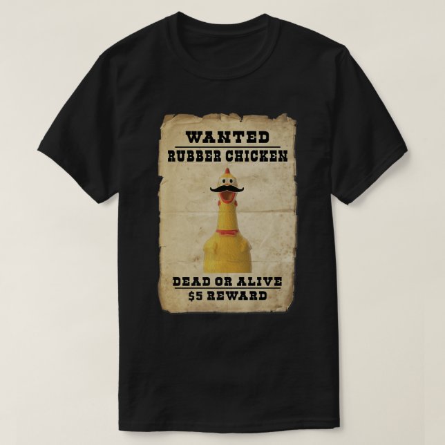 Camiseta Gigante de pollo de caucho Los niños Chicas quiere (Diseño del anverso)