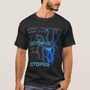 Camiseta Gigante de pulpo Squid Cute regalo Biología marina