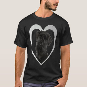 Camiseta Gigante de Schnauzer Dog