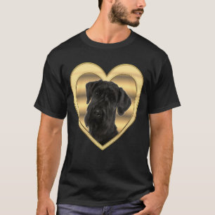 Camiseta Gigante de Schnauzer Dog