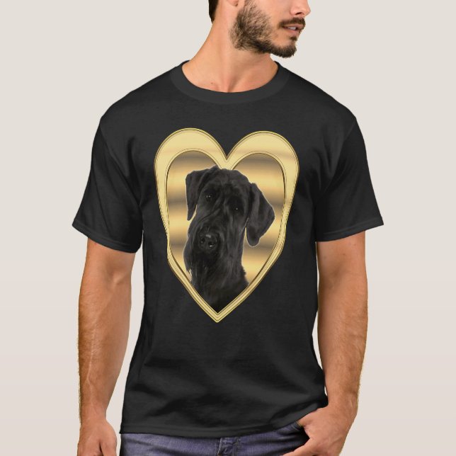 Camiseta Gigante de Schnauzer Dog (Anverso)