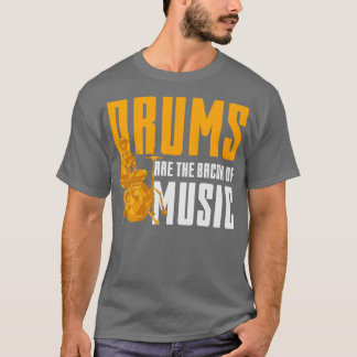 Camiseta Gigante de tambor Percussion Rock Drums