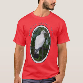 Camiseta Gigante de Twitcher para la paloma imperial blanca