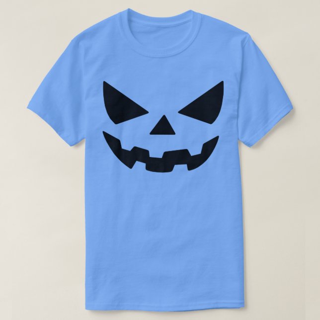 Camiseta Gigante Jack O Lantern Face - Scary Halloween Pump (Diseño del anverso)
