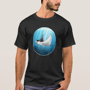Camiseta Gigante Manta Ray Nació Al Estilo Polinesio De La