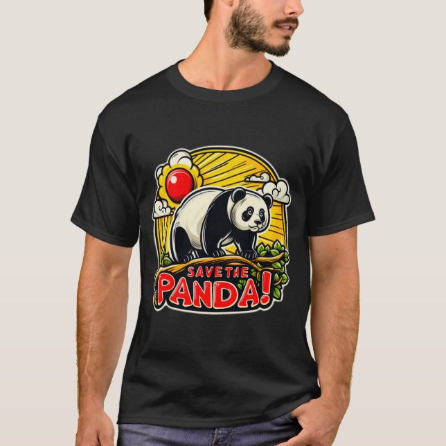 CAMISETA GIGANTE PANDA-SALVO A MÍ 12 (Anverso)