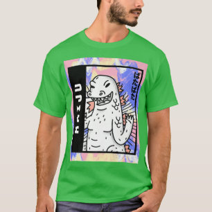 Camiseta Gigante Tokio Japón Kaiju Extraña criatura Monstru