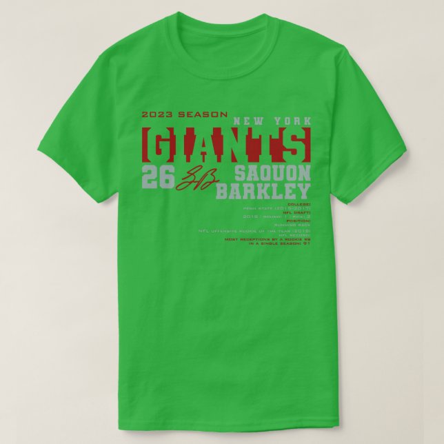 Camiseta Gigantes de cebada 2023 (Diseño del anverso)