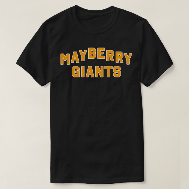 Camiseta Gigantes de Mayberry (Diseño del anverso)