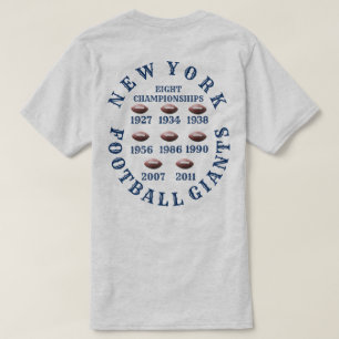 CAMISETA GIGANTES DEL FÚTBOL DE NY (CAMISA)