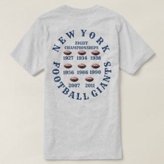 CAMISETA GIGANTES DEL FÚTBOL DE NY (CAMISA)