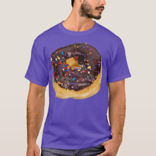Camiseta Gigantesco Chocolate Frotado Rociar Donut