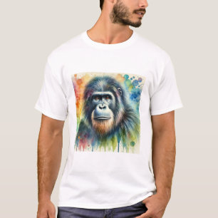 Camiseta Gigantopithecus blacki 310724AREF142 - Watercolor