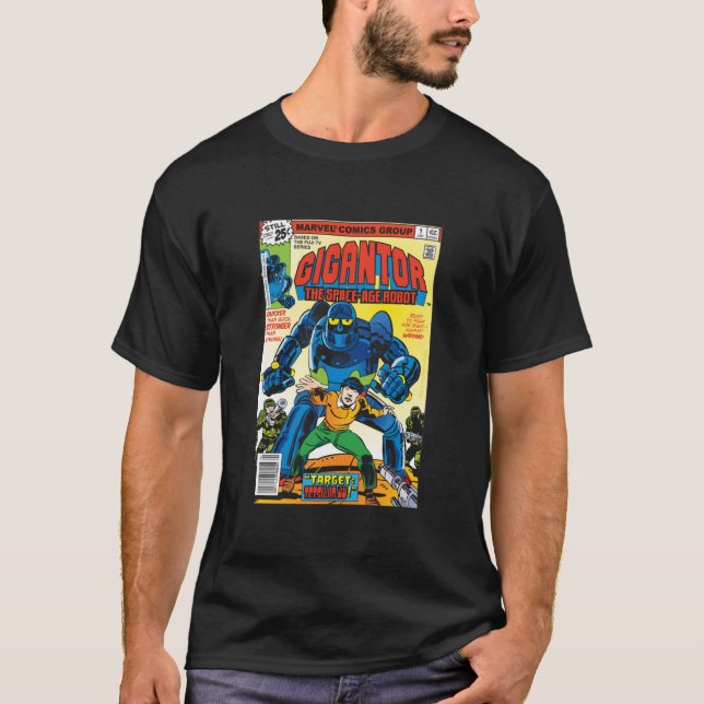 Camiseta Gigantor Comic Book Classic (Anverso)