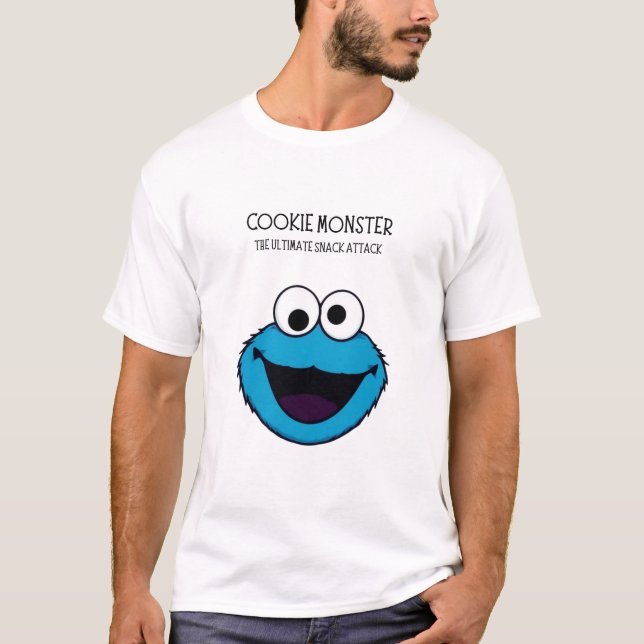 Camiseta Giggle de Cookie Monster (Anverso)