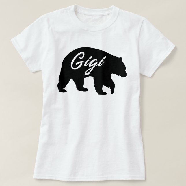Camiseta gigi bear (Diseño del anverso)