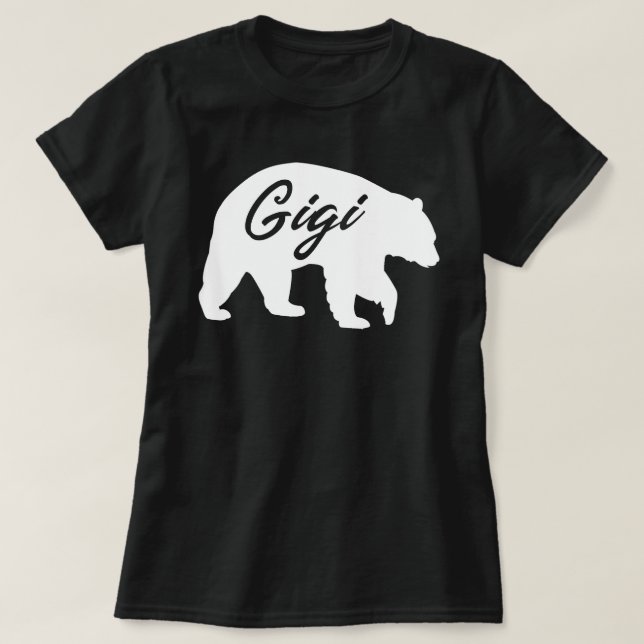 Camiseta gigi bear (Diseño del anverso)