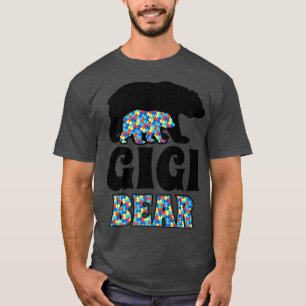 Camiseta Gigi Bear Autism Awareness Premium