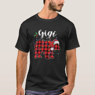 Camiseta Gigi Bear Búfalo Rojo Criado Familia