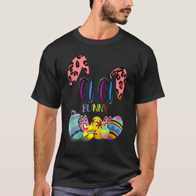 Camiseta Gigi Bunny Easter Group Matching Family Easter Egg (Anverso)