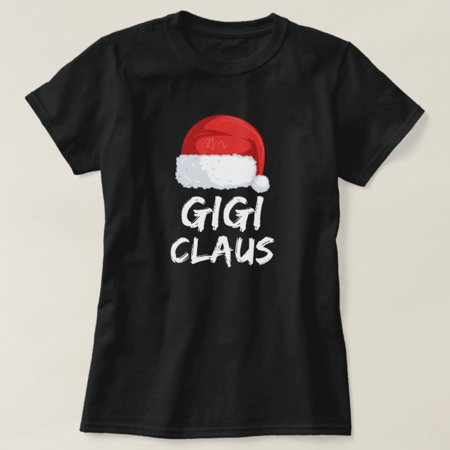Camiseta gigi claus (Diseño del anverso)