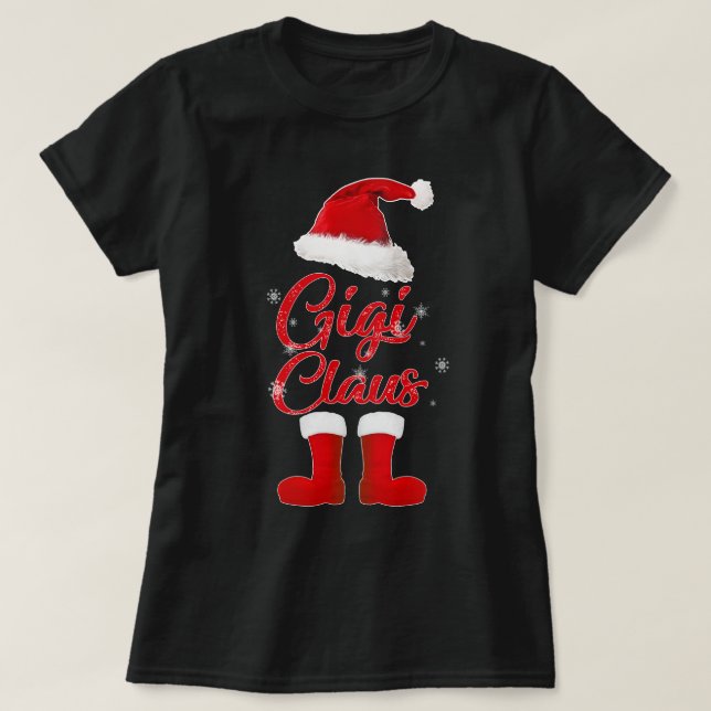 Camiseta gigi claus (Diseño del anverso)
