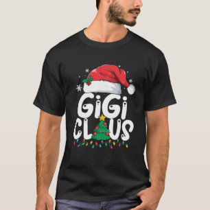 Camiseta Gigi Claus Grupo Matemático Xmas Gracia Familia Cr