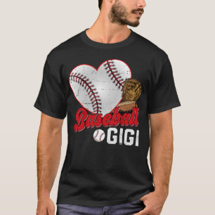 Camiseta Gigi de béisbol se burla de la mujer Chica del Día