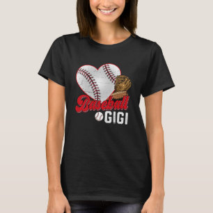 Camiseta Gigi de béisbol se burla de la mujer Chica del Día