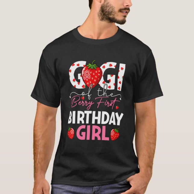 Camiseta Gigi De Berry Sweet One Birday Strawberry Gi (Anverso)