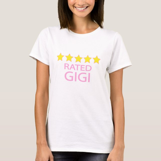 Camiseta Gigi de cinco estrellas (Anverso)