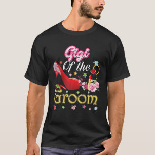 Camiseta Gigi De Groom Happy Boda Flor Zapato Rosa M