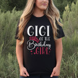 Camiseta Gigi de la coincidencia de Personalizados de la br<br><div class="desc">¿Tienes una familia que ama celebrar los cumpleaños? ¿Quieres asegurarte de que todos y cada uno de los miembros de tu familia tengan su propia camisa de cumpleaños personalizada? ¡No busque más que Gigi, el chica de cumpleaños! Nuestros camisetas personalizados son perfectos para crear un equipo de chicas de cumpleaños...</div>