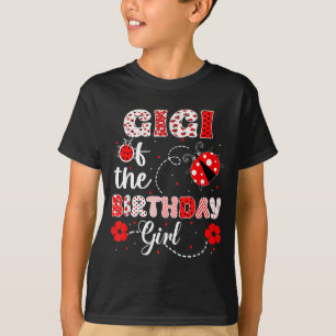 Camiseta Gigi de la cumpleañera - mariquita familiar