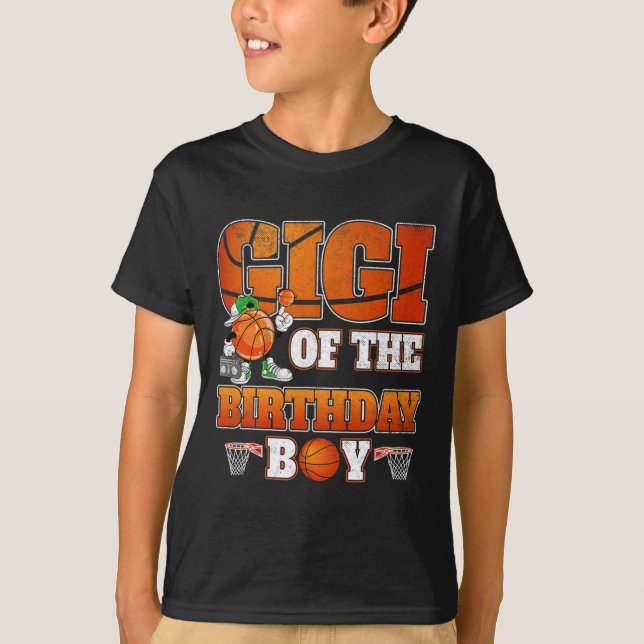 Camiseta Gigi De La Familia Jugadora De Baloncesto (Anverso)