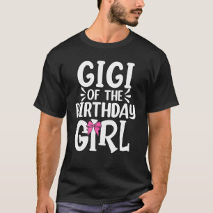 Camiseta Gigi De La Matc De La Familia Del Chica De Cumplea