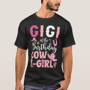 Camiseta Gigi De La Noche De Cumpleaños Rodeo Fiesta B Day 