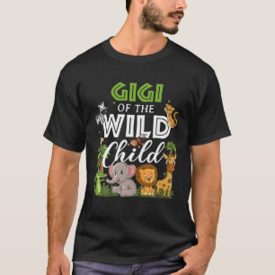Camiseta Gigi De La Selva Safari De Nacimiento Del Zoológic